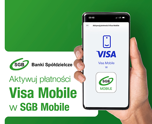 Płatności Visa Mobile w SGB Mobile!