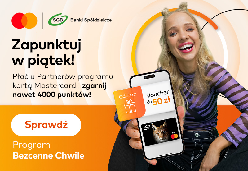 zapunktuj w piątek - promocja mastercard